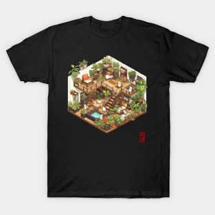 Isometric cat nusery T-Shirt